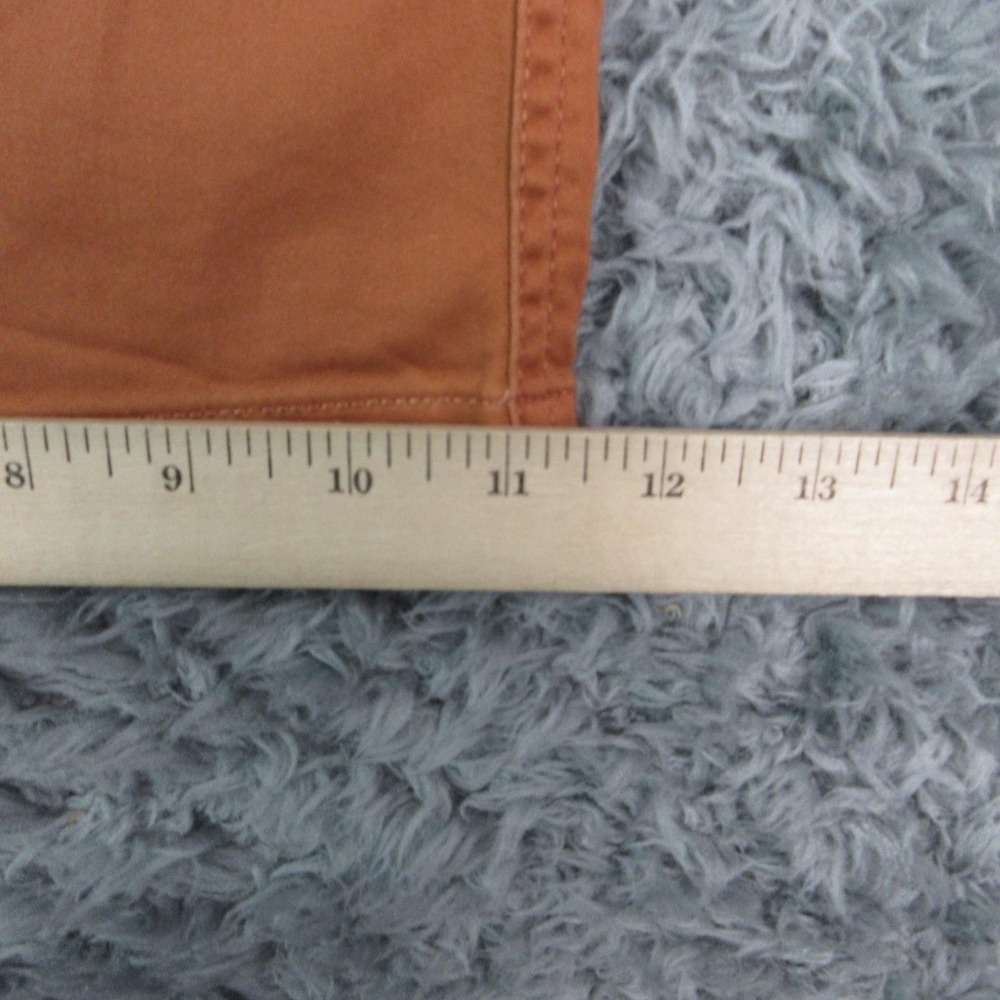 Liverpool Pants Womens 10 Orange Chino Wide Leg Relaxed Pockets 31x27.5* NWT - Picture 8 of 16